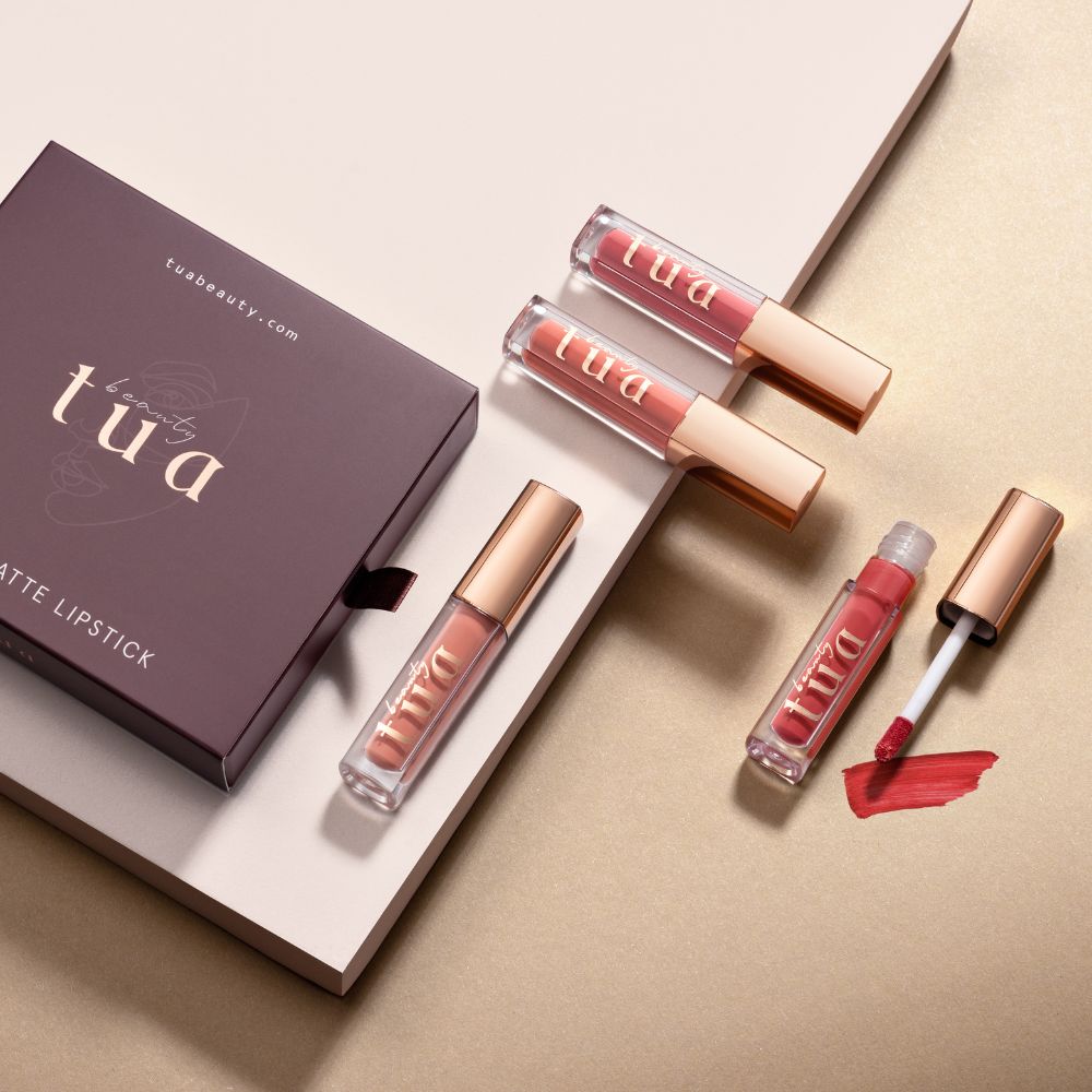 4 Batons Líquidos Fosco Resistentes à Transferência (TB102)