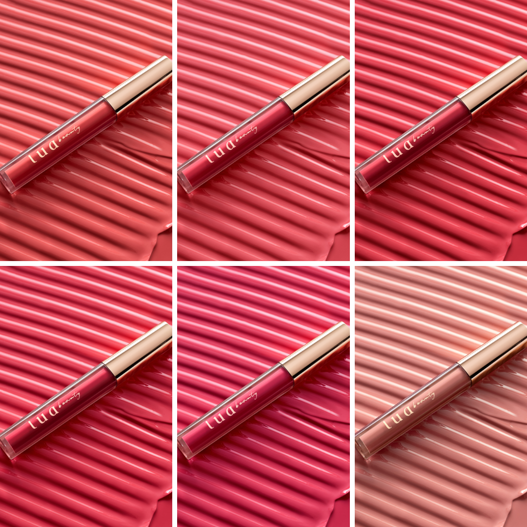 6 Batons líquidos foscos resistentes à transferência (TB101)