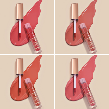 4 Batons Líquidos Fosco Resistentes à Transferência (TB102)