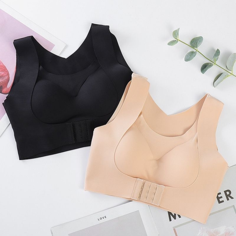 #121 Top Evelin con soporte y cierre frontal