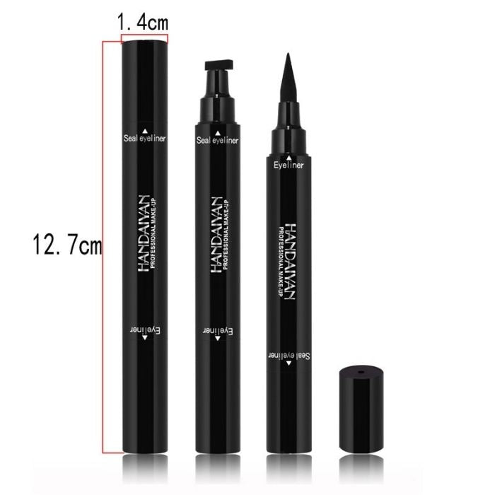 #109 Professional Eyeliner - Conjunto de Escova e Carimbo 2 em 1 Eyeliner