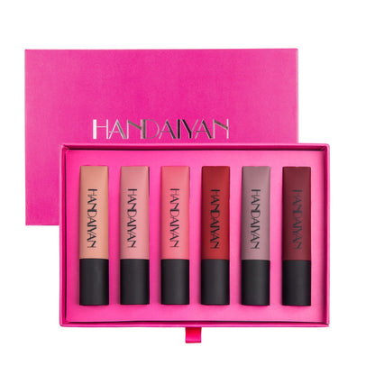 #123 Conjunto de 6 batons Super Colour Lipsticks