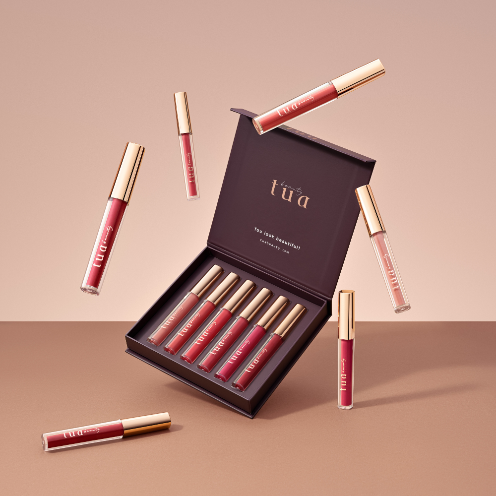 6 Batons líquidos foscos resistentes à transferência (TB101)