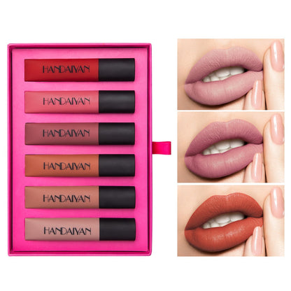 #123 Conjunto de 6 batons Super Colour Lipsticks